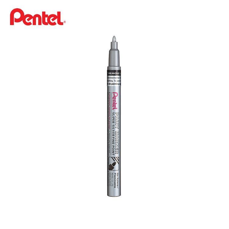 Pentel 飛龍 油漆筆 細字-銀