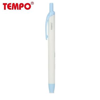 Tempo自動螢光筆-藍綠色
