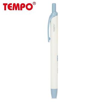 Tempo自動螢光筆-煙藍色