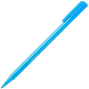 【STAEDTLER 施德樓】三角舒寫彩繪筆-螢光藍