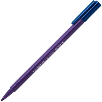 【STAEDTLER 施德樓】三角舒寫彩繪筆-暗紫紅