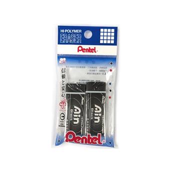 Pentel 標準型塑膠擦大黑(2入)