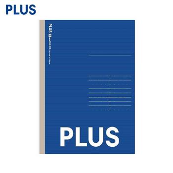 PLUS B5筆記本 8mm橫線(藍)