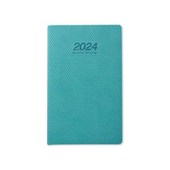 2024 DATA MATE 90k 皮製精裝本 DM-90125(湖水藍) 串珠紋