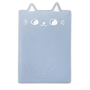 (特價)2025 32K O-Cat 貓耳膠皮跨年手冊 藍