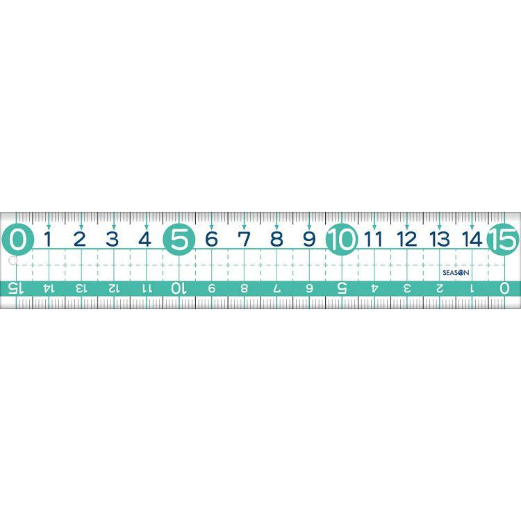 大字尺15公分-綠