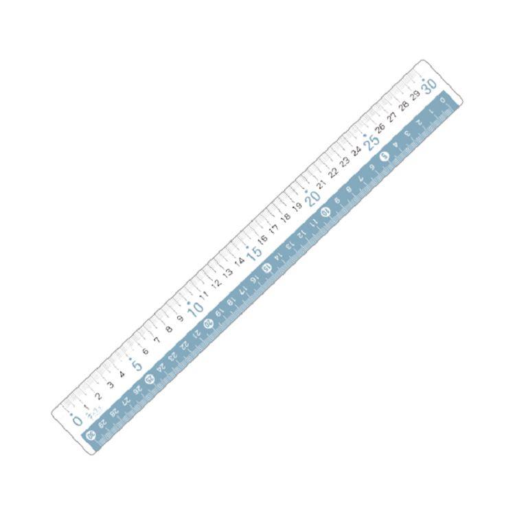 手作之30cm大字尺(藍)