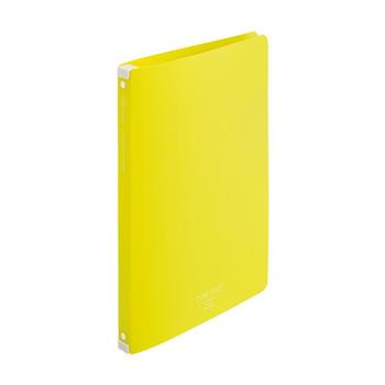 【LIHIT】CUBE FIZZ A4線型資料夾-黃色