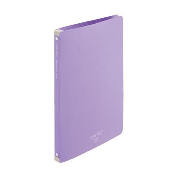 【LIHIT】CUBE FIZZ A4線型資料夾-紫色