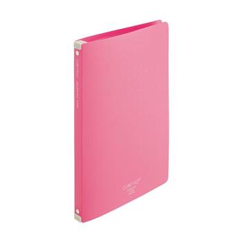 【LIHIT】CUBE FIZZ A4線型資料夾-粉紅色