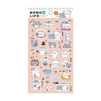 MOMOのLIFE手帳裝飾貼紙-萌zoo