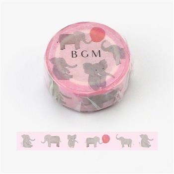【BGM】和紙膠帶Life系列－大象