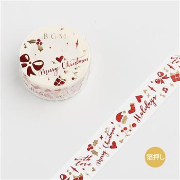 【BGM】聖誕限定和紙膠帶-禮物