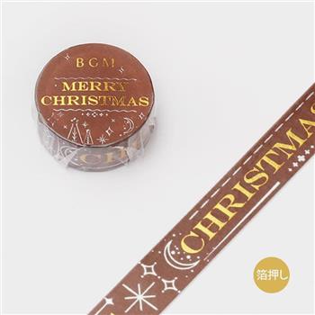 【BGM】聖誕限定和紙膠帶-慶祝