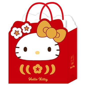 (特價)三麗鷗造型手提紙袋-達摩系列KT