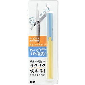 PLUS 攜帶式筆型剪刀－黃藍