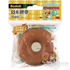 3M 甜甜圈隱形膠帶-咖啡色(810DD-8) - 咖啡色