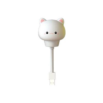 (特價)簡單生活-USB可愛小夜燈(小貓)