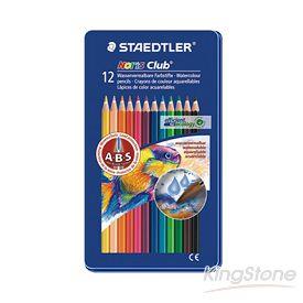 【STAEDTLER 施德樓】快樂學園水彩色鉛筆-12色