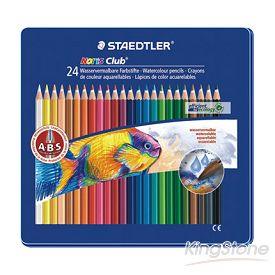 【STAEDTLER 施德樓】快樂學園水彩色鉛筆-24色