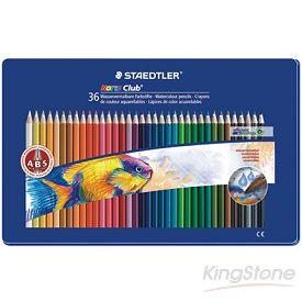 【STAEDTLER 施德樓】快樂學園水彩色鉛筆-36色