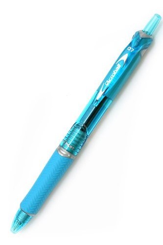 PILOT百樂 Acroball輕油筆0.7-螢光藍（藍芯） - 螢光藍0.7