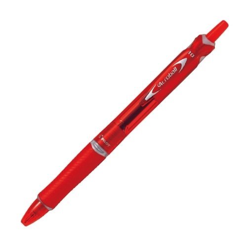 PILOT百樂 Acroball輕油筆1.0-紅 - 紅1.0