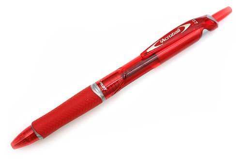 PILOT百樂 Acroball輕油筆0.7-紅 - 紅0.7