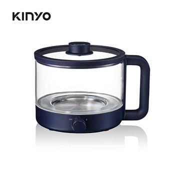 KINYO-  FP-0877 多功能玻璃美食鍋1.2L