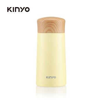 【KINYO】KIM-36Y不鏽鋼真空迷你口袋杯黃