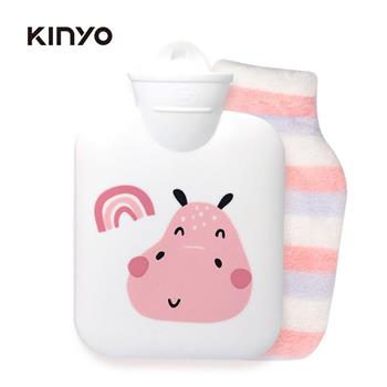 【KINYO】冷暖兩用水袋－河馬 WB9018WH