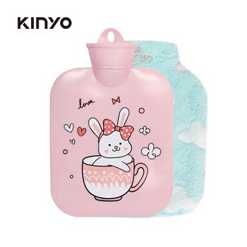 【KINYO】冷暖兩用水袋－兔兔 WB9019PIR
