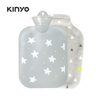 【KINYO】冷暖兩用水袋－星星 WB9020GY