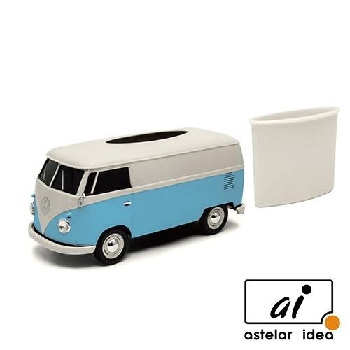 Welly 復古VW汽車 Tissue Box(藍/白)