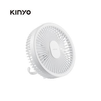 【KINYO】無線遙控LED吊扇 白 UF7065W