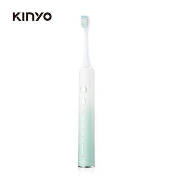 【KINYO】ETB-820G漸層音波電動牙刷(綠)