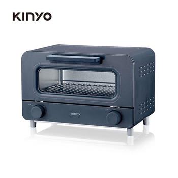 【KINYO】EO-476BU 日式美型電烤箱11L 藍