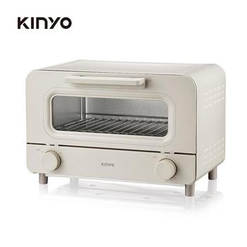 【KINYO】EO-476MT 日式美型電烤箱11L奶茶,