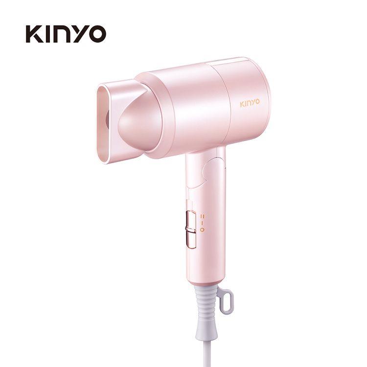 【KINYO】KH-111PI 雙電壓負離子吹風機(粉) - 粉