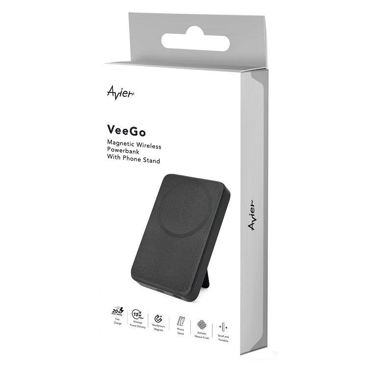 【Avier】VeeGo 5000可立式磁吸行動電源