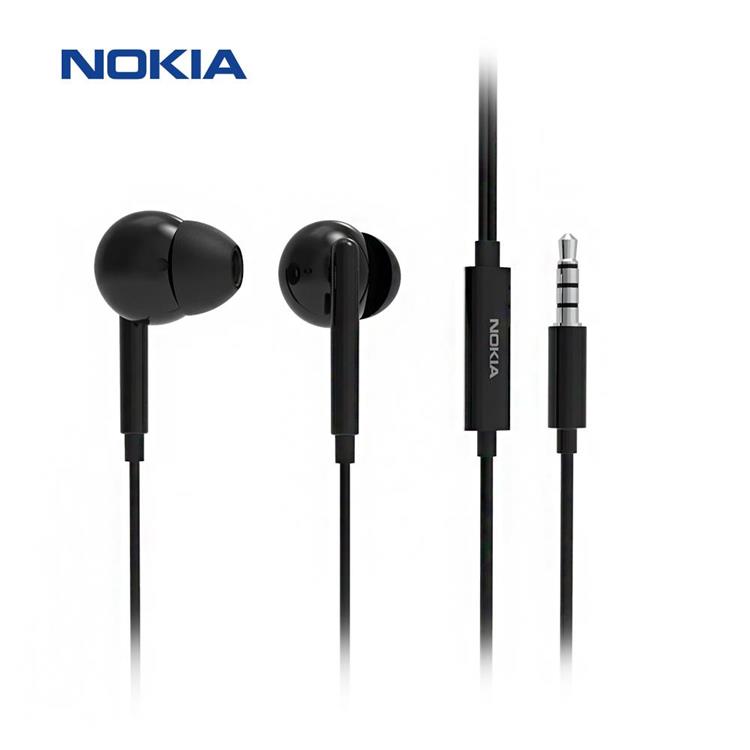 NOKIA 耳道式耳機E2102A(黑) - 黑