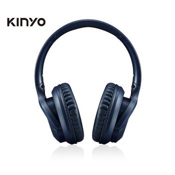 【KINYO】BTE-3860BU 無線藍牙頭戴式耳機