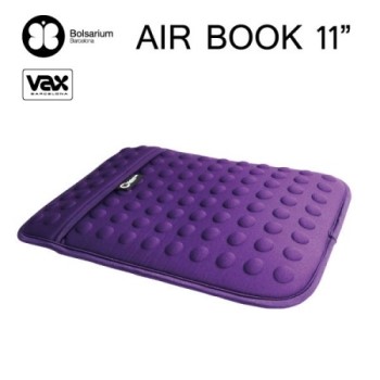豆豆包長天鵝絨防震包MacBook Air 11吋專用－紫色