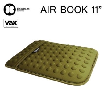 豆豆包長天鵝絨防震包MacBook Air 11吋專用－綠色