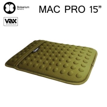 豆豆包長天鵝絨防震包MacBook Pro 15吋專用－綠色