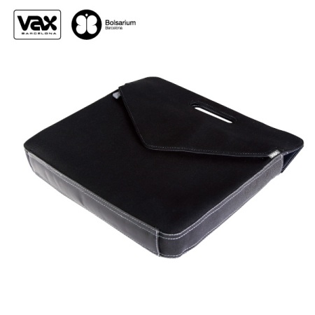 VAX 圖塞特悠便筆電公事包13.5吋－黑色+灰內裡