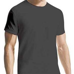【CK】男加大尺碼圓領T恤黑色內衣2件組 - XL