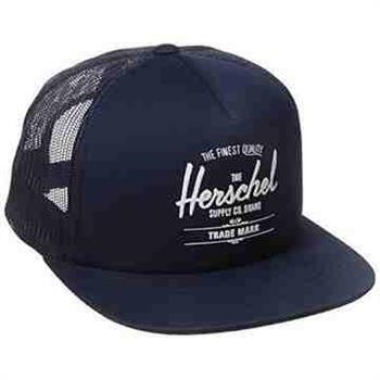 【Herschel】2016男時尚透氣寶藍色網帽