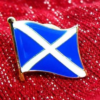 【國旗商品創意館】蘇格蘭Scotland徽章4入組/胸章/別針