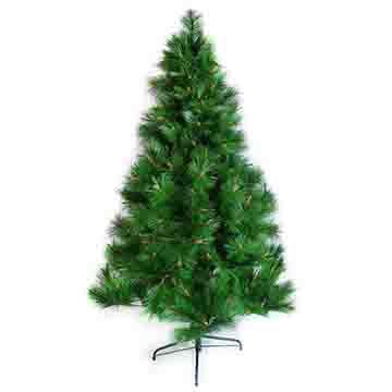 台灣製  6呎 / 6尺(180cm)特級綠色松針葉聖誕樹裸樹 (不含飾品)(不含燈)